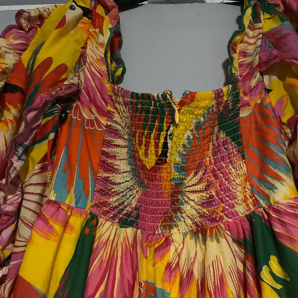 Farm Rio Ruffle Midi - Picture 5 of 8